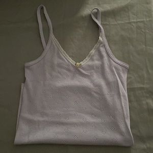 Polkadot england camisole lavender size medium like new